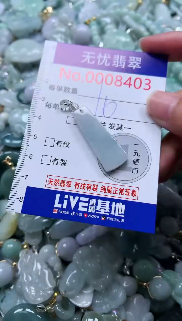 颈饰未镶嵌翡翠8403