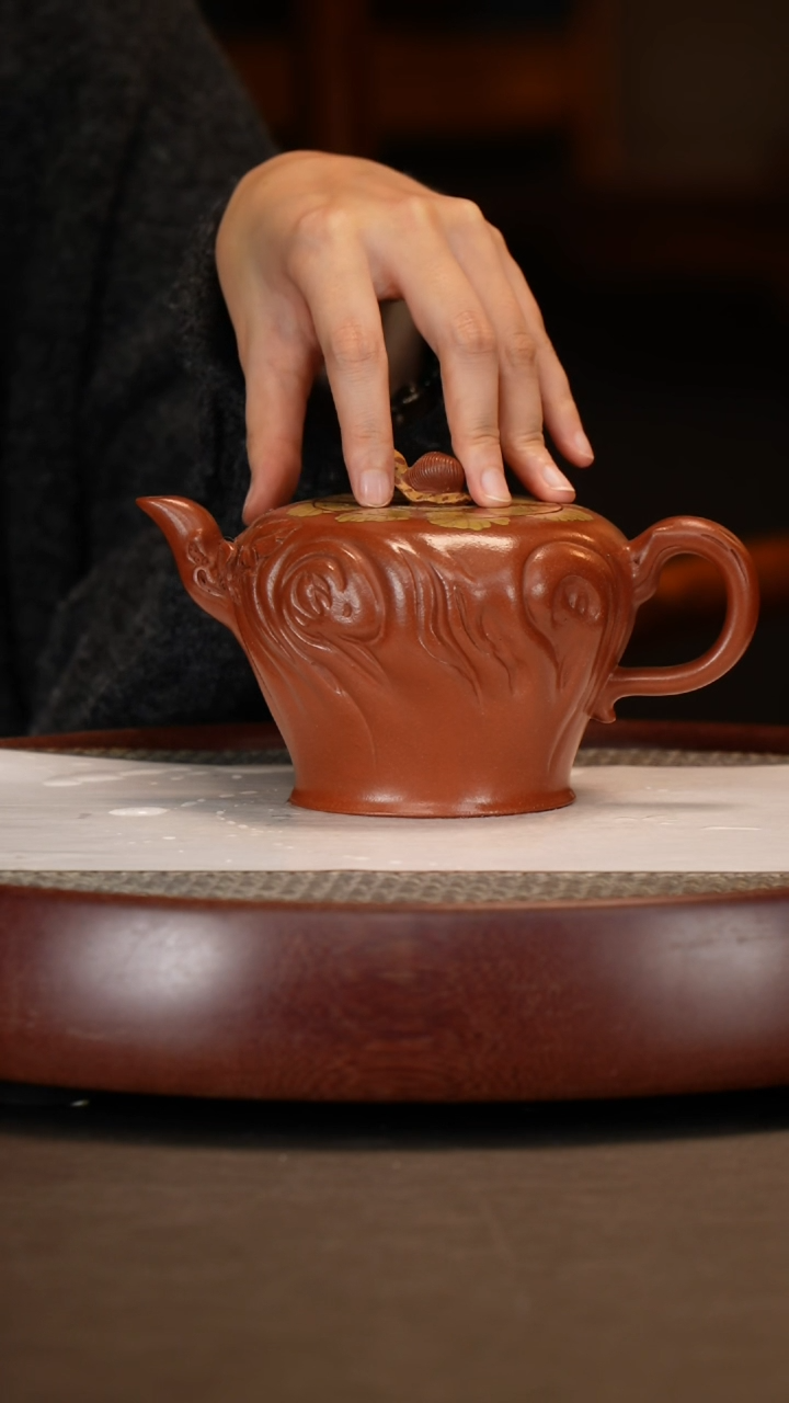 【闪购商品】紫砂茶壶漫步人生450c