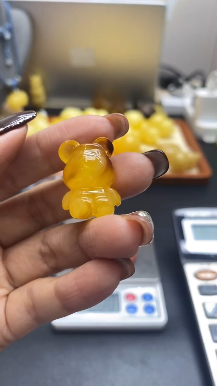 琥珀未镶嵌珠宝奇石532