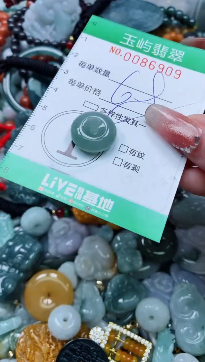 【闪购商品】翡翠颈饰未镶嵌闪购0086909