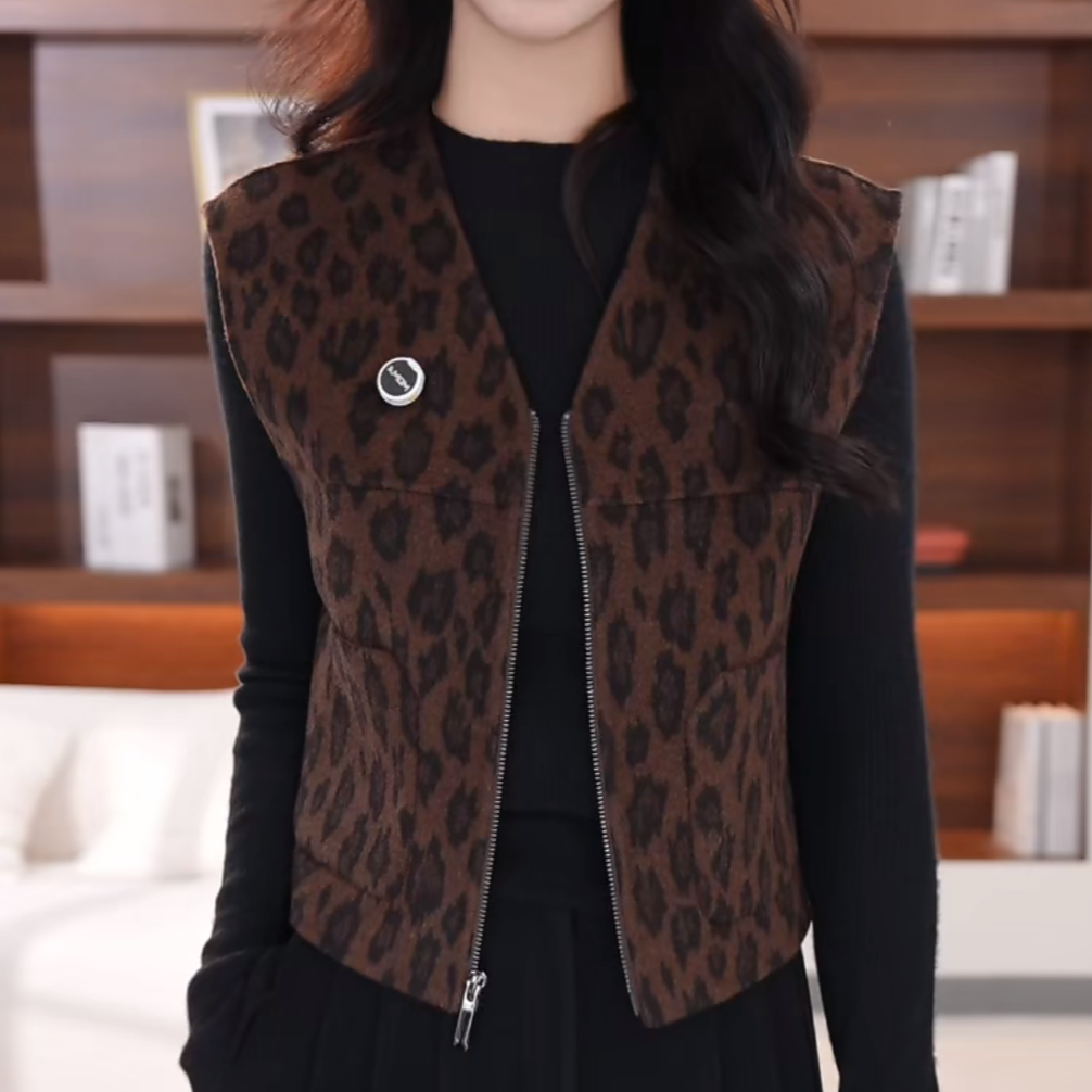 AMASS/阿玛施早秋新款时尚个性百搭显瘦马甲540066