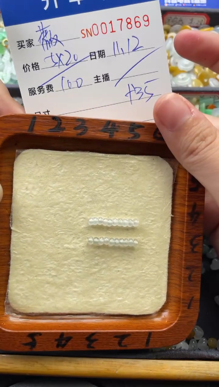 颈饰未镶嵌翡翠薇*17869