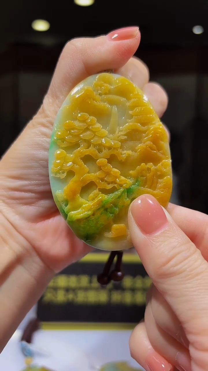 未镶嵌定制翡翠05/1230/YYY/山水