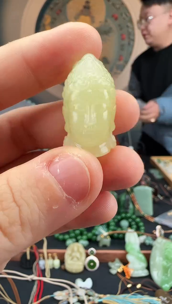 颈饰未镶嵌和田玉和田玉