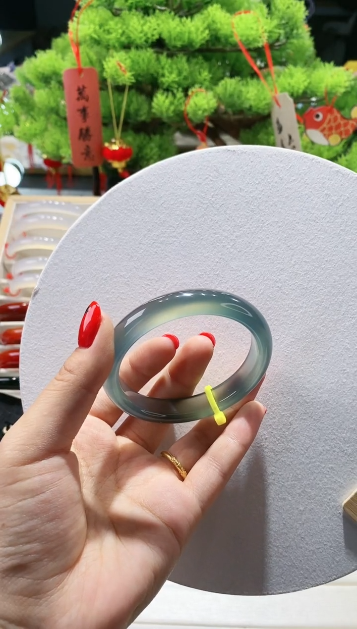 【闪购商品】玛瑙/玉髓手镯未镶嵌191-56.8