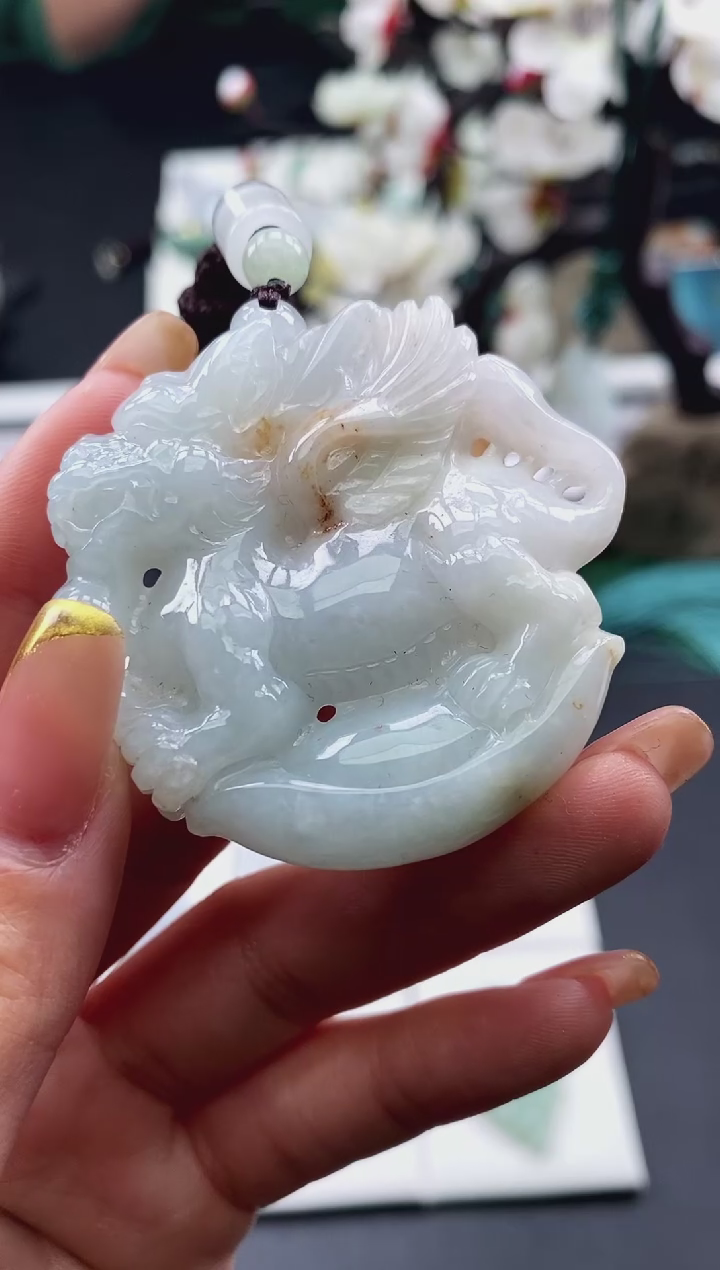 【闪购商品】翡翠颈饰未镶嵌天然缅甸A货翡翠