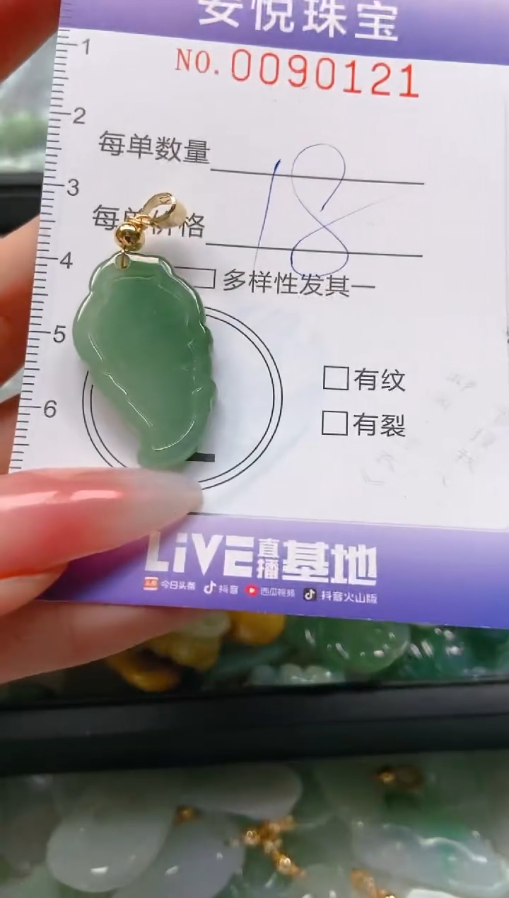 【闪购商品】翡翠颈饰未镶嵌闪购0090121