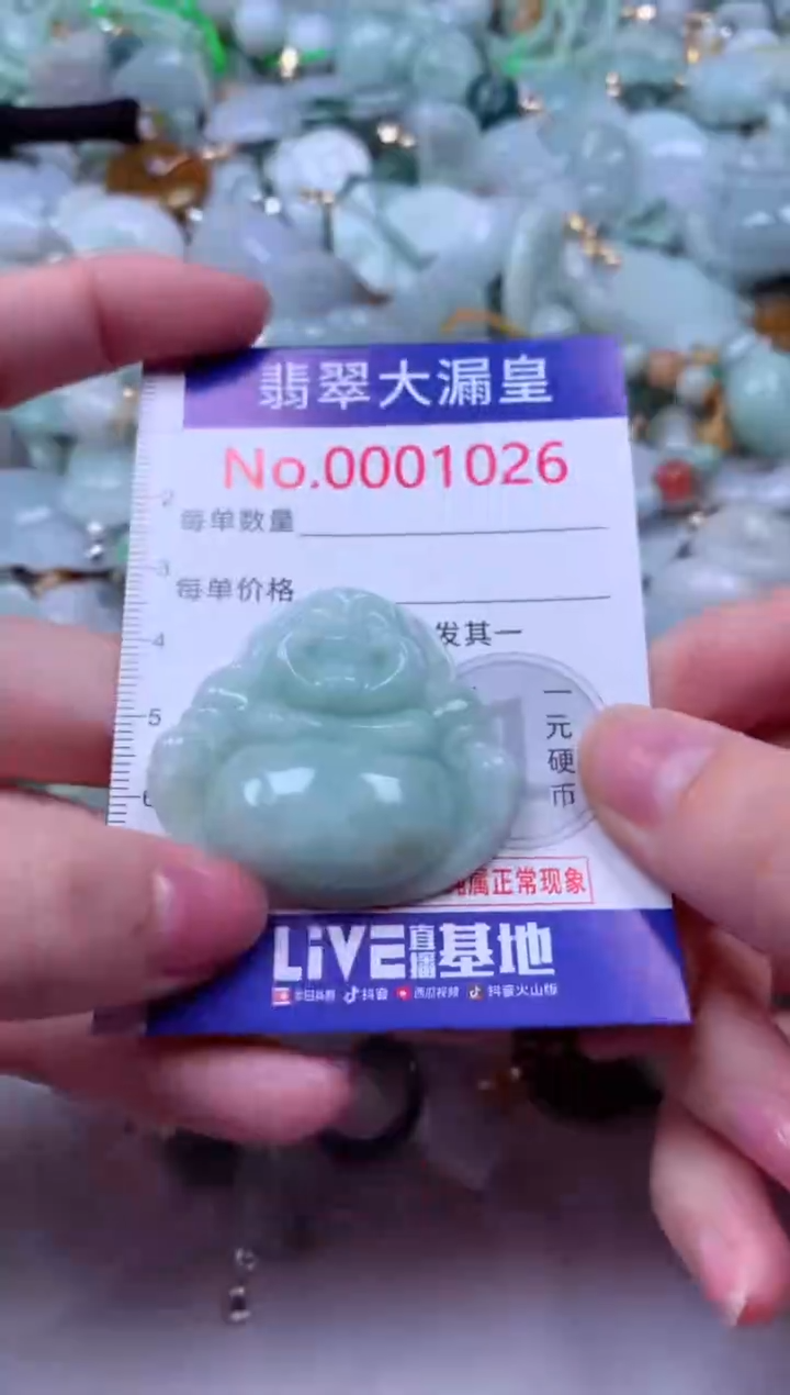 吊坠(不含链)未镶嵌翡翠1026