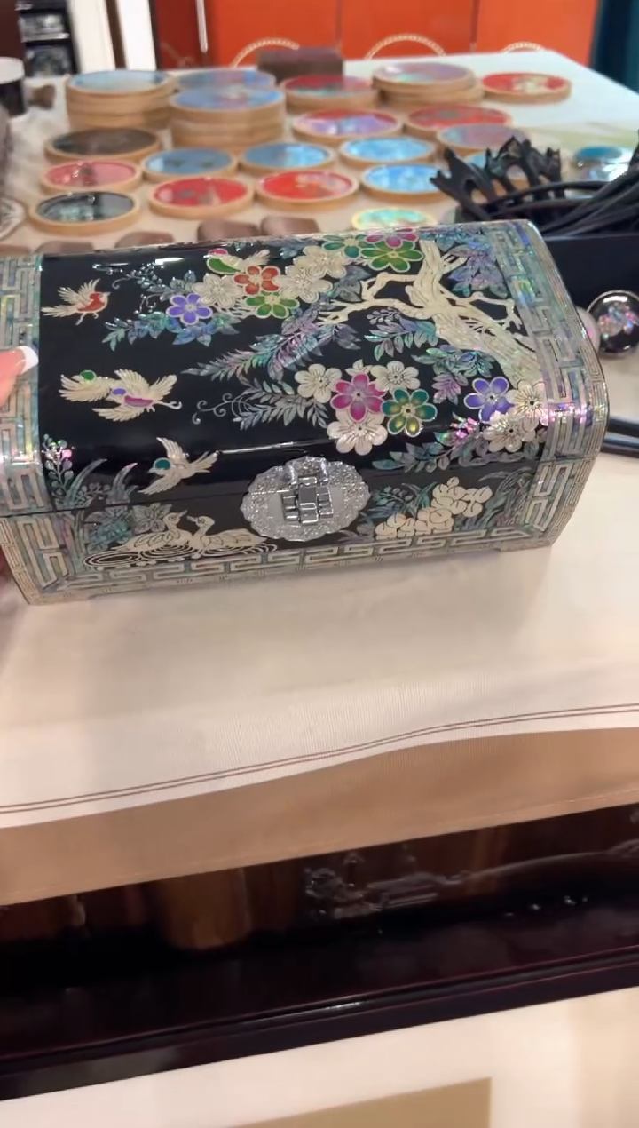 【闪购商品】样品满贝底·弘贝雅螺钿漆器文化馆