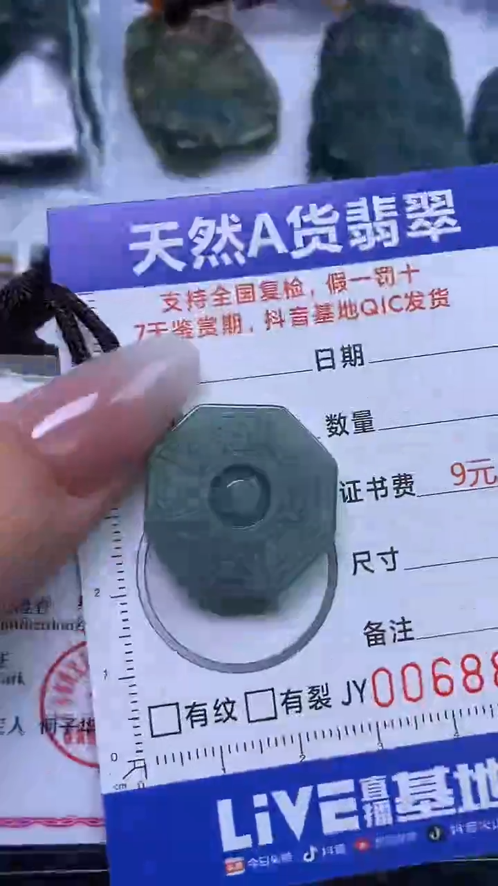 【闪购商品】翡翠颈饰未镶嵌多样性发货 只发一件