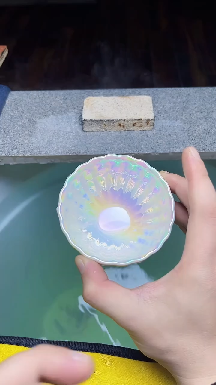 【闪购商品】茶盏高端茶器主人杯月白