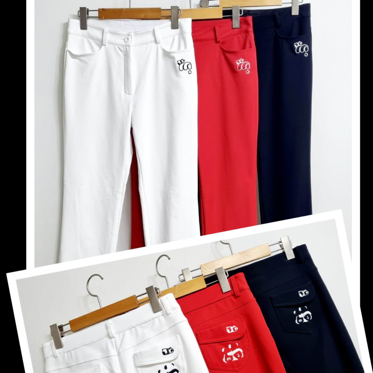 裤子春秋款M字休闲裤