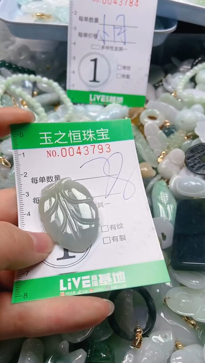 【闪购商品】翡翠颈饰未镶嵌闪购0043793