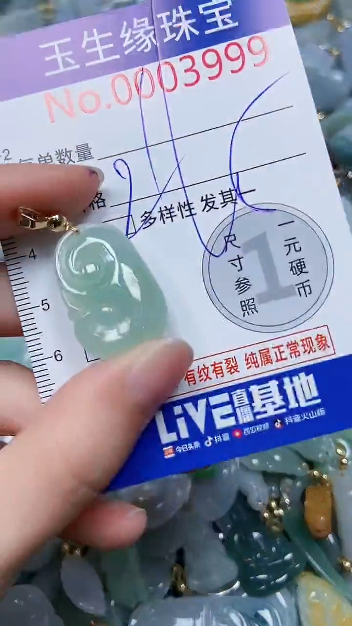 【闪购商品】翡翠颈饰未镶嵌闪购00003999