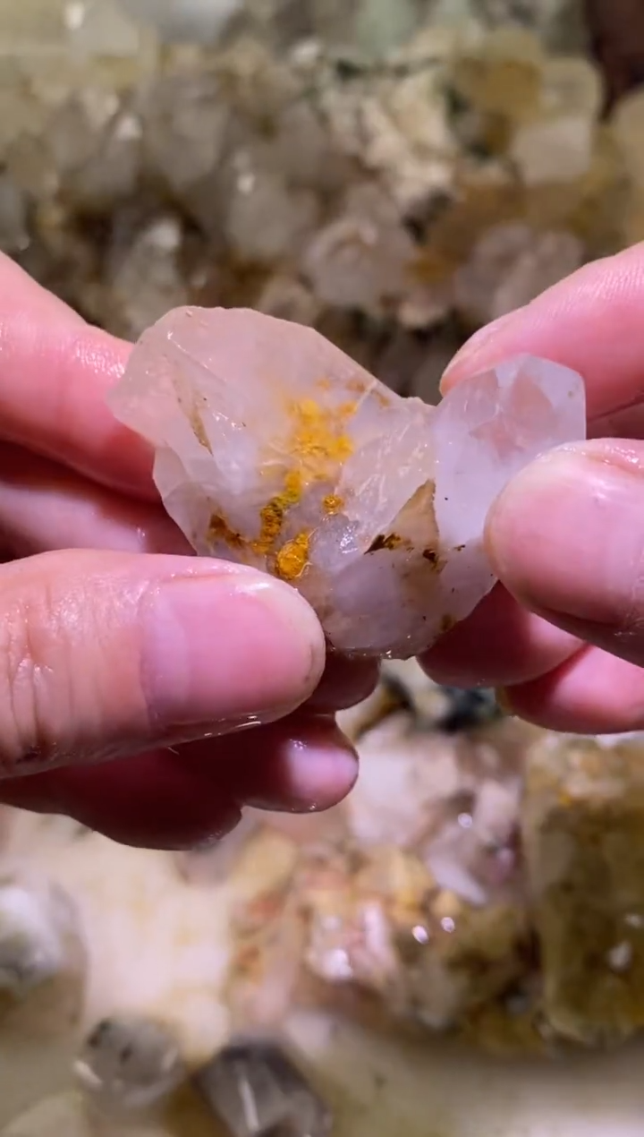 未镶嵌珠宝半成品水晶78号四川美姑超七花园水晶
