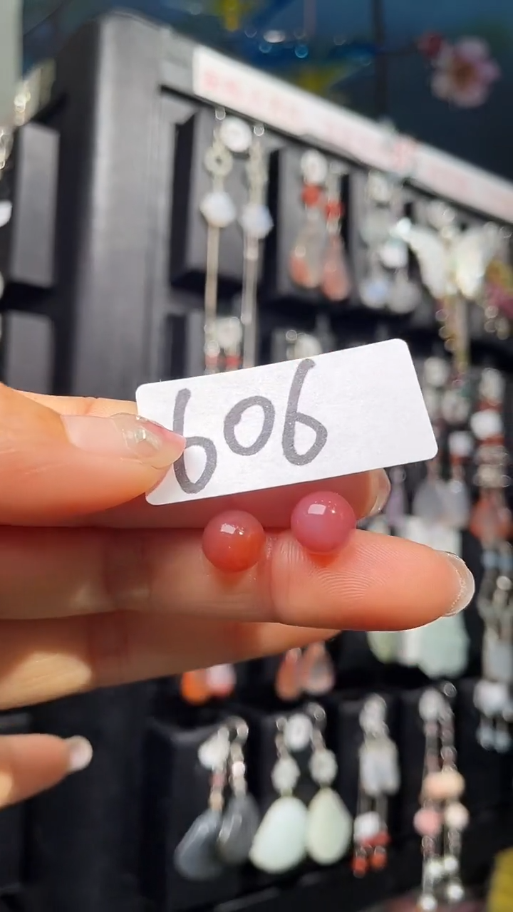 未镶嵌耳饰玛瑙/玉髓喜欢拍