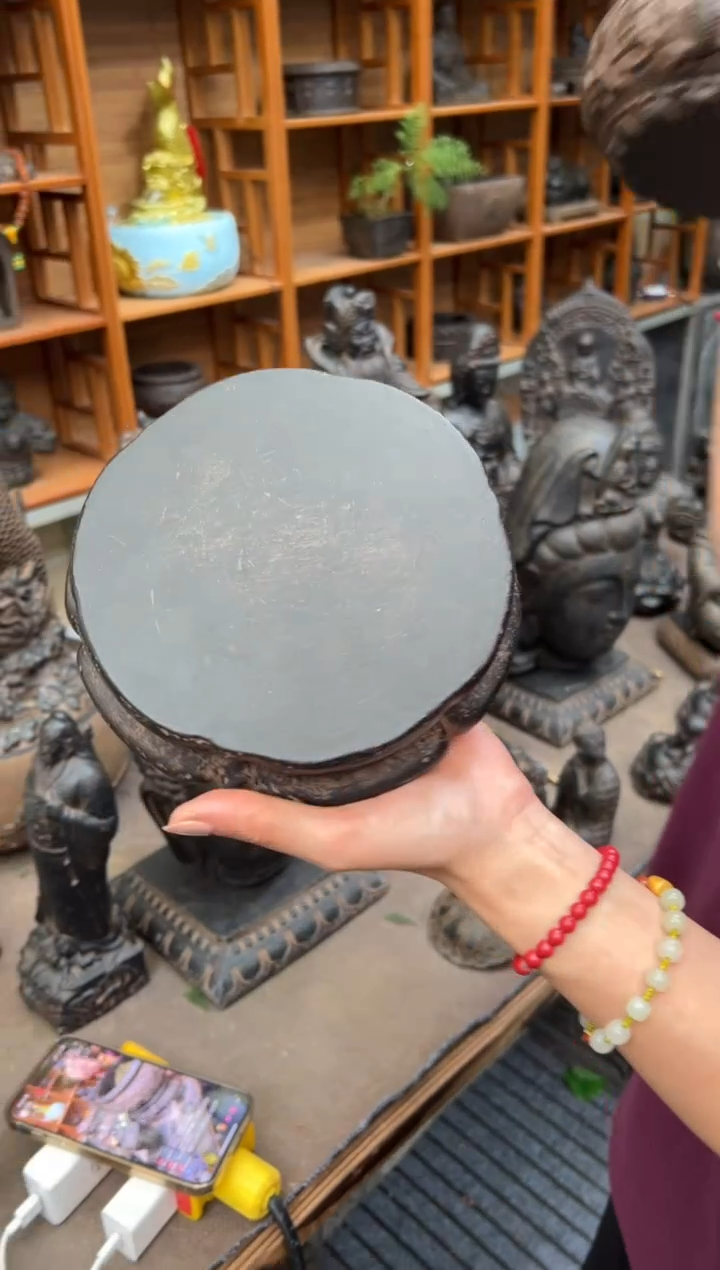 陶土【火山泥】金箍坛底座