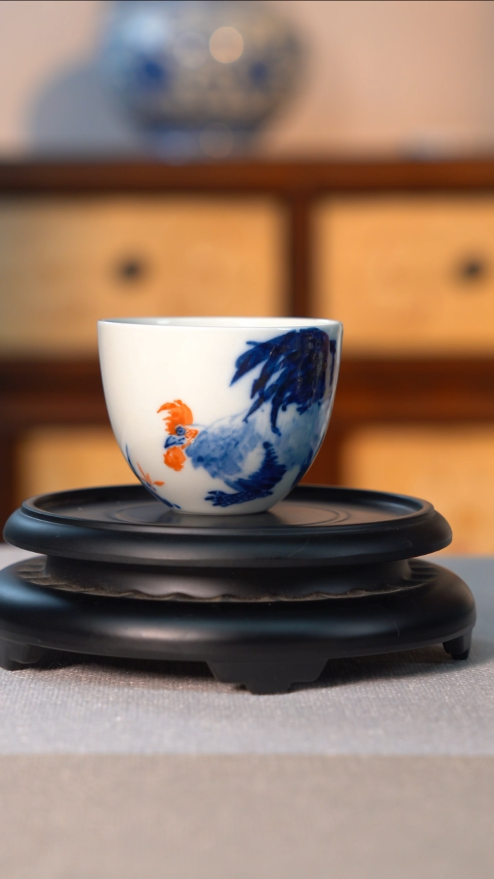 【闪购商品】杯公鸡题材手绘主人杯