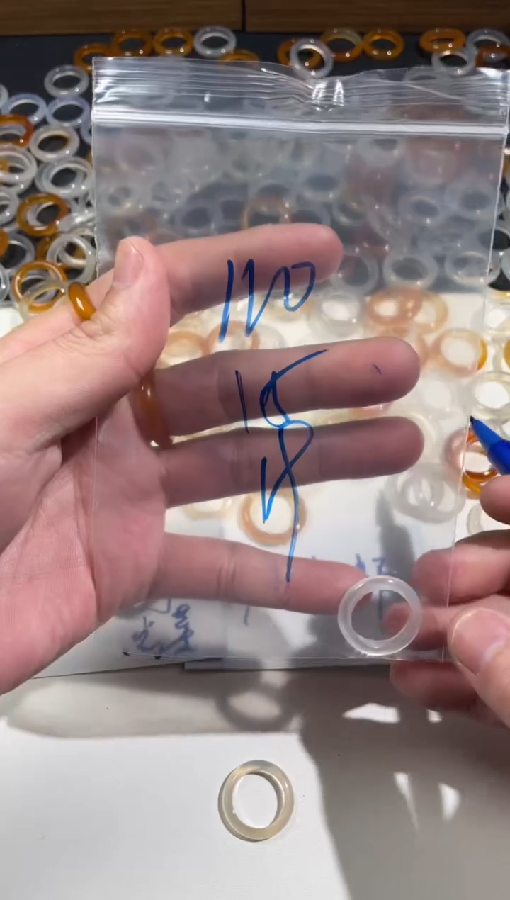 【闪购商品】玛瑙/玉髓戒指未镶嵌110