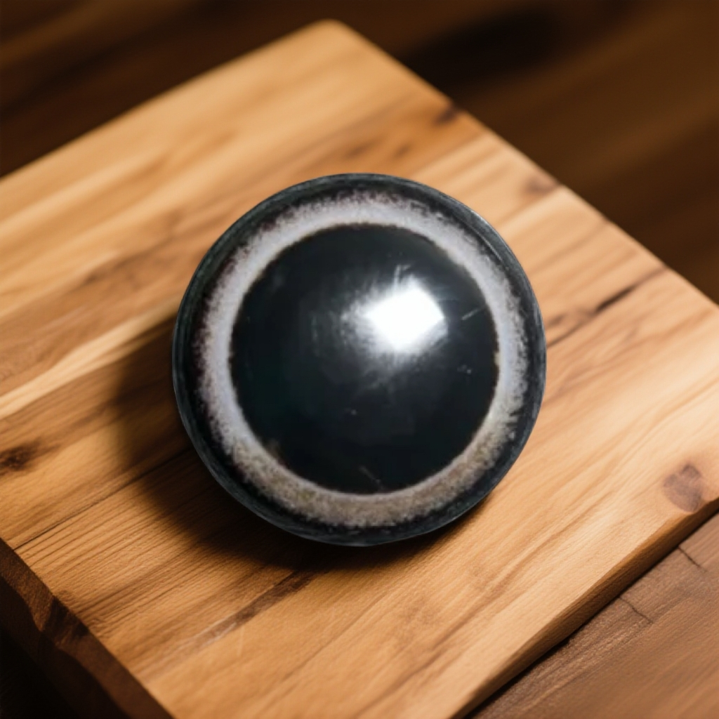 俏色双面眼板珠配饰。尺寸30/17mm,西藏新疆不包邮到付