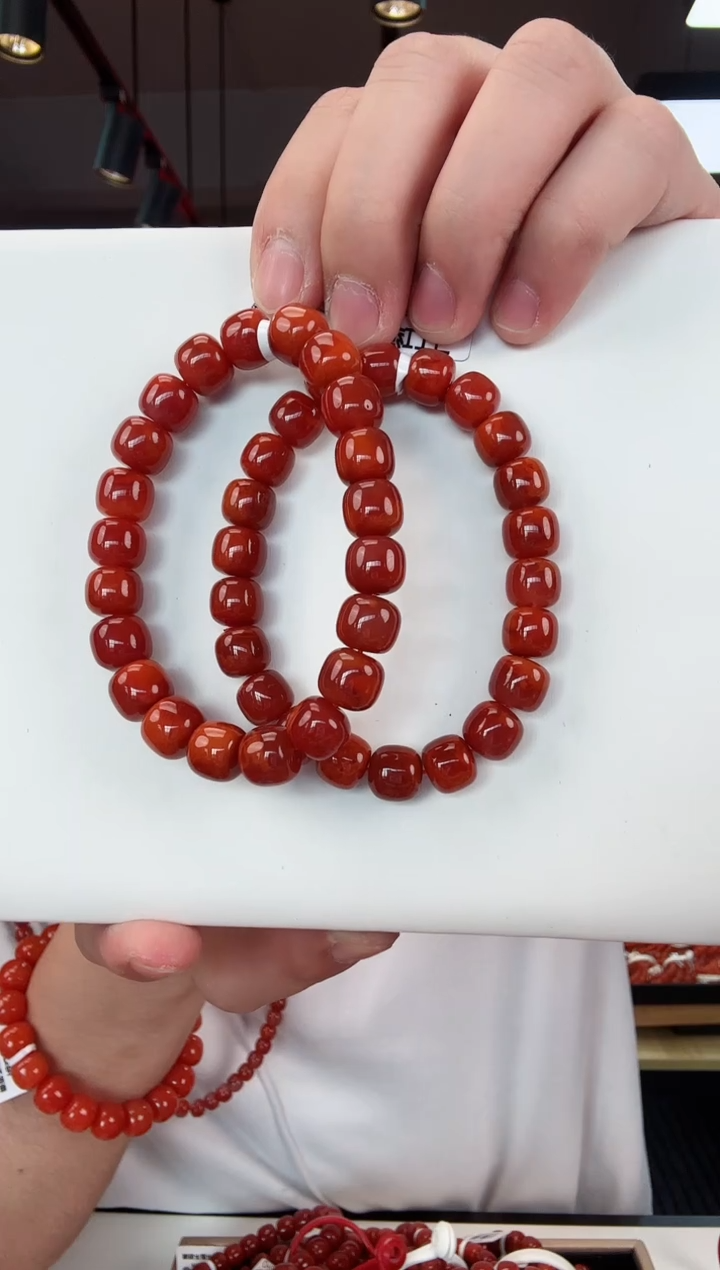 【闪购商品】南红玛瑙瓦西老型手串10+未镶嵌（多样式发其一）