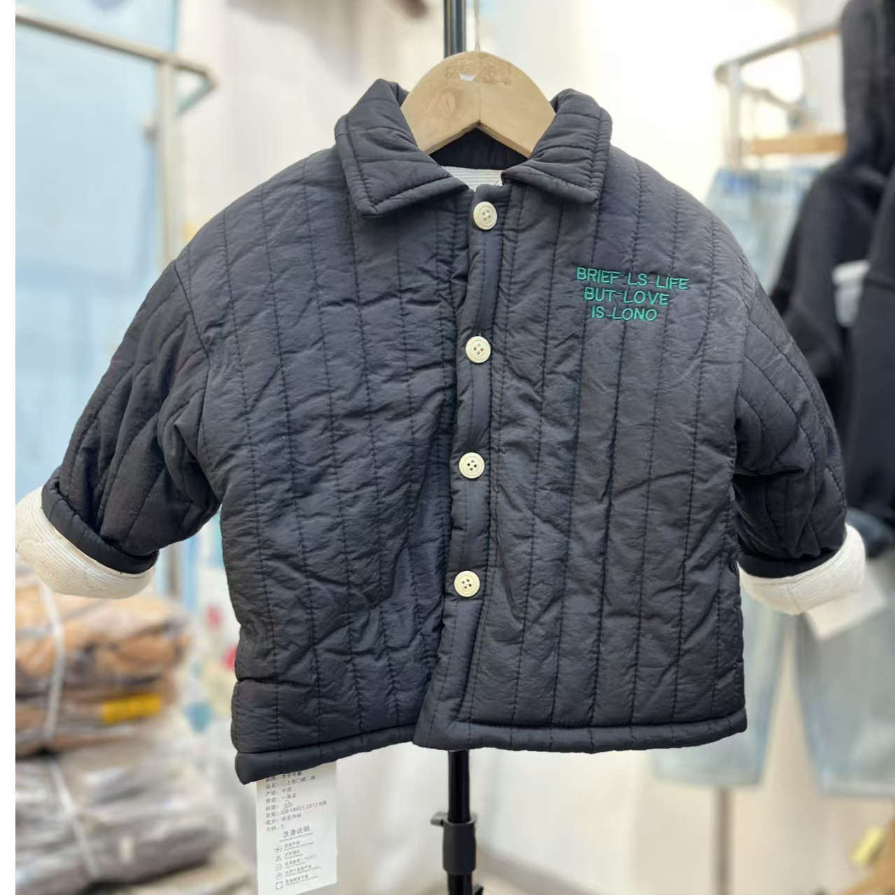 韩版休闲时尚洋气加棉保暖小棉衣