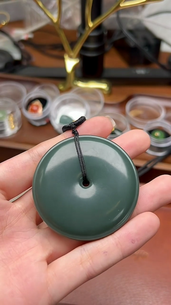 【闪购商品】和田玉吊坠(不含链)未镶嵌JYMND41218-10