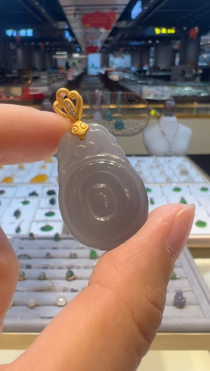 【闪购商品】和田玉颈饰银S925镶嵌13