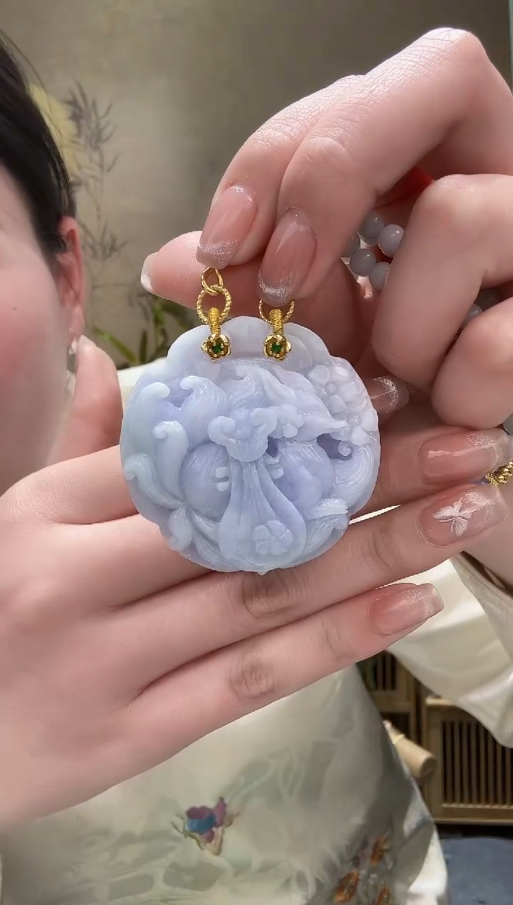 【闪购商品】翡翠颈饰未镶嵌吊坠