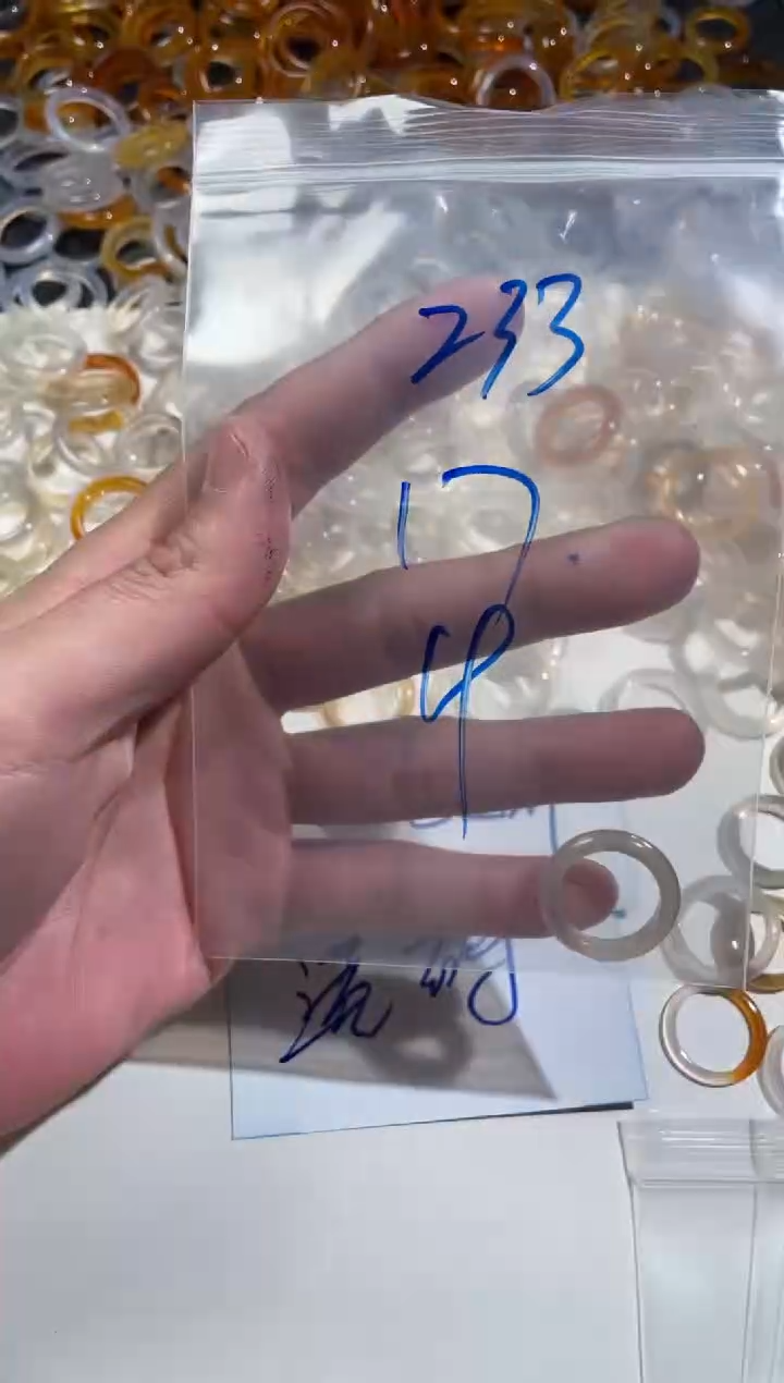 【闪购商品】玛瑙/玉髓戒指未镶嵌233