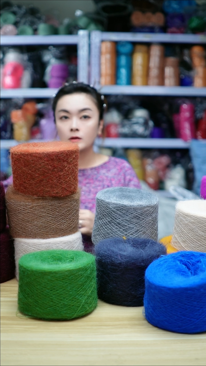 羊毛欢姐手编线A195