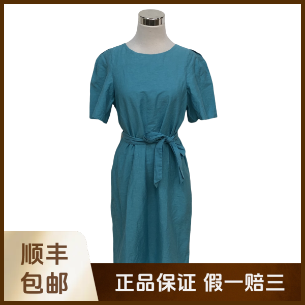 妃鱼/Weekend Max Mara/亚麻/连衣裙/95新/沐八12