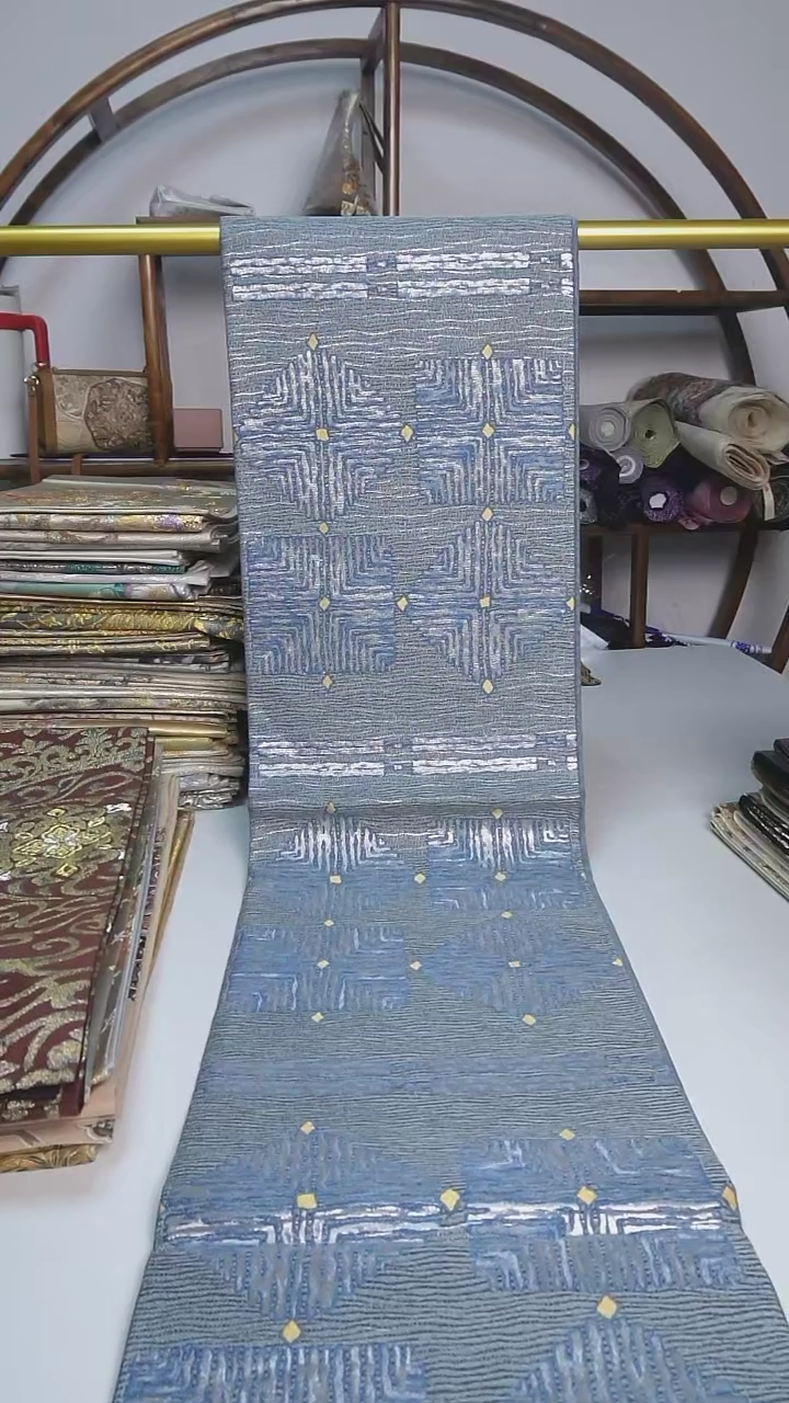 【闪购商品】织绣39西阵织六通蓝染