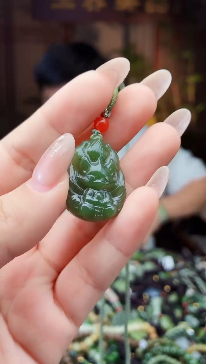 颈饰未镶嵌和田玉多样性发货拍一发一