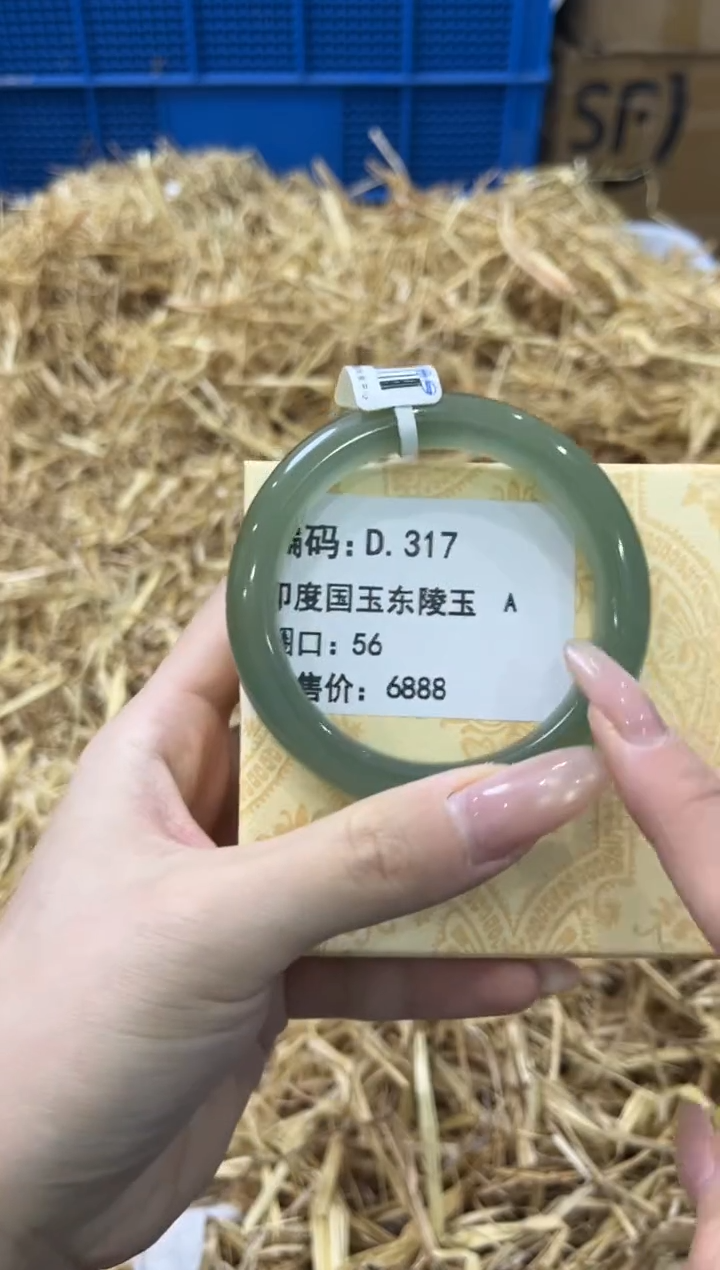 未镶嵌手镯石英质玉D.317