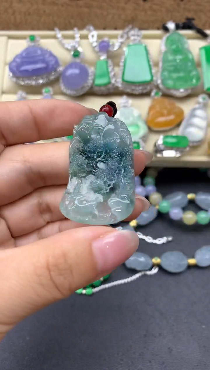 【闪购商品】翡翠颈饰未镶嵌39-中国好珍宝