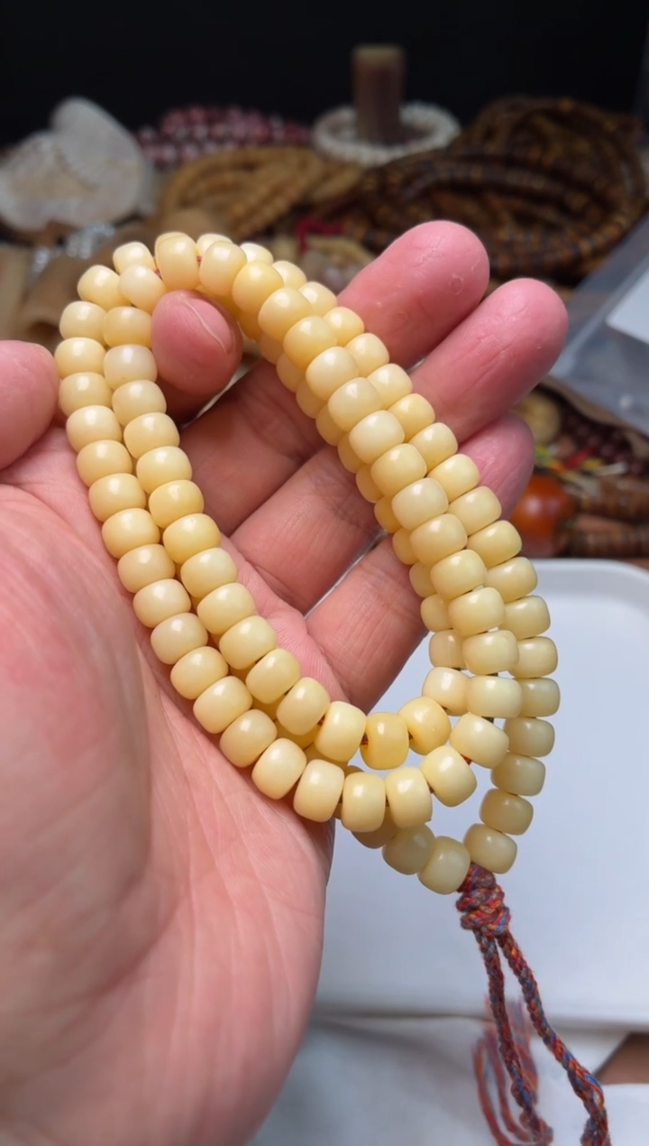 牛骨其他杂件849-超润桶珠长串