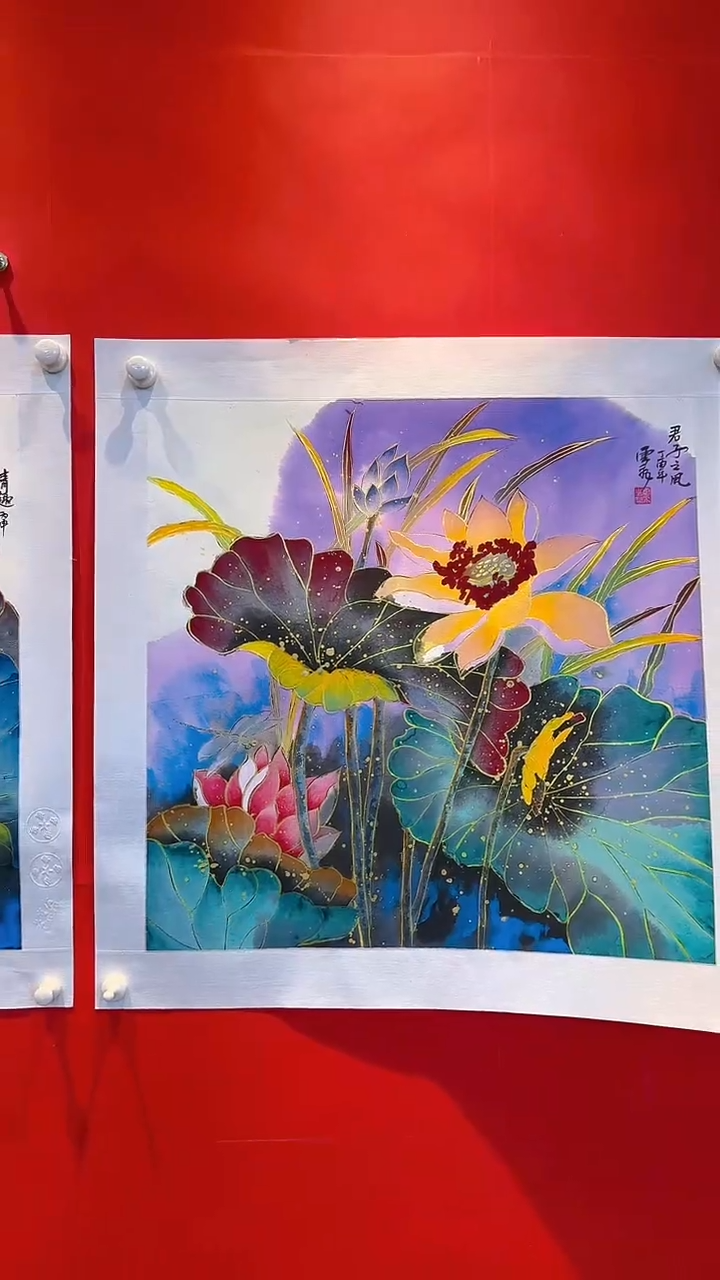 【闪购商品】国画《君子之风》 斗方程飞11