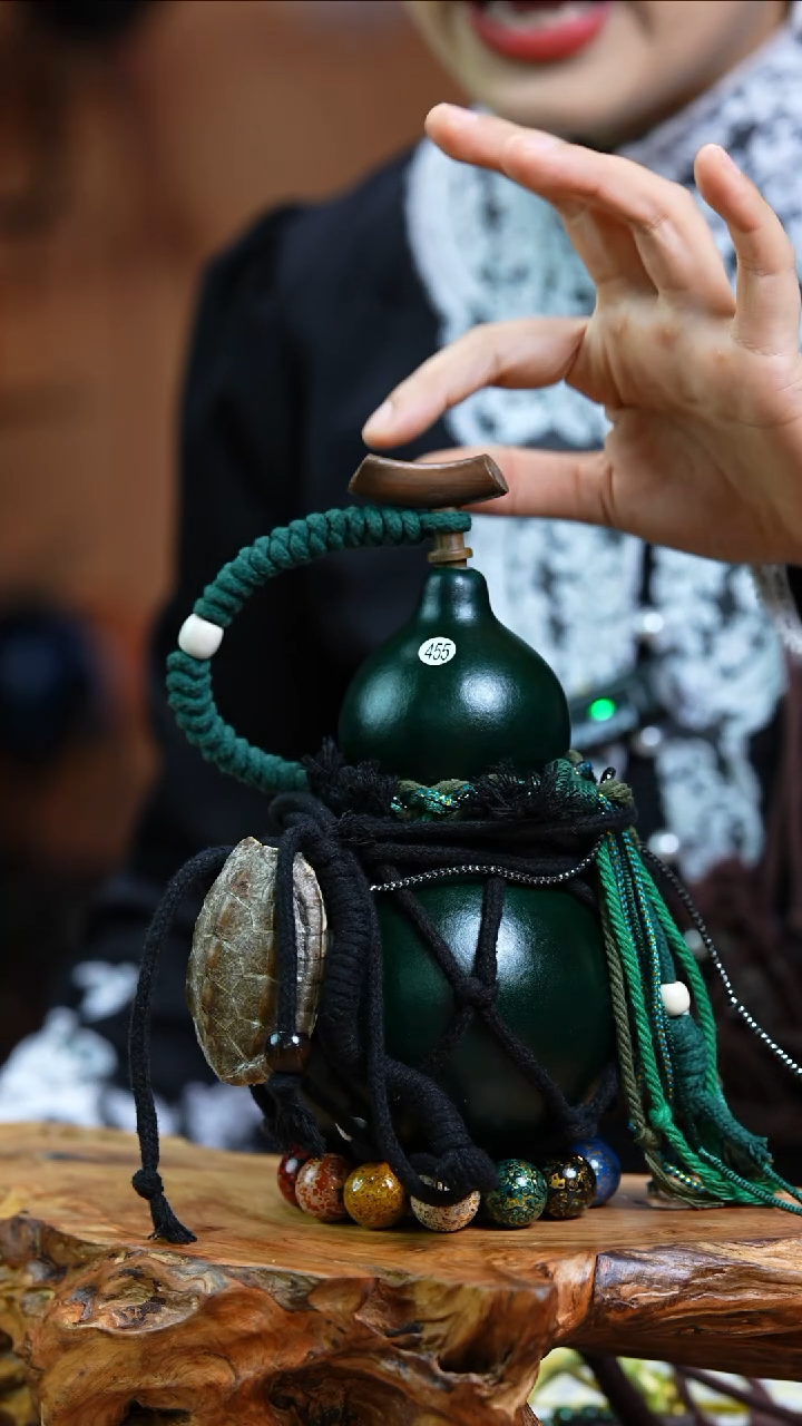 【闪购商品】455—光岳葫天然大漆酒葫芦不含漆珠