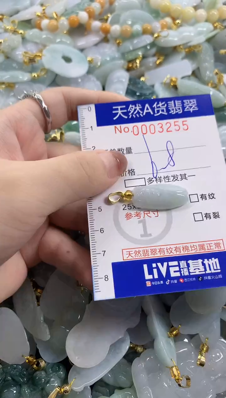 颈饰未镶嵌翡翠天然A货翡翠