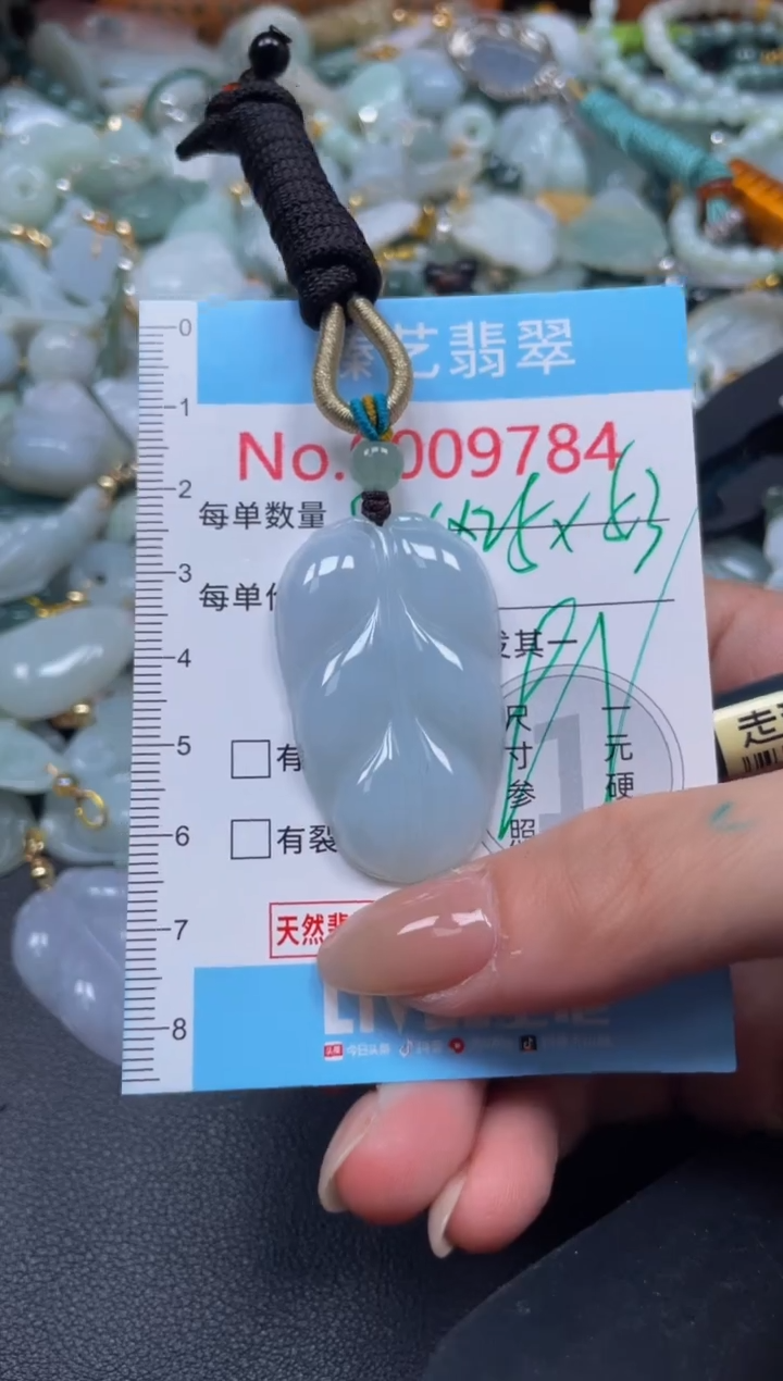 颈饰未镶嵌翡翠9784