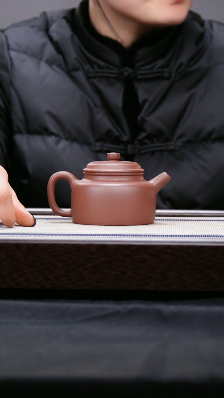 【闪购商品】紫砂茶壶原矿紫泥 全手工 德中壶