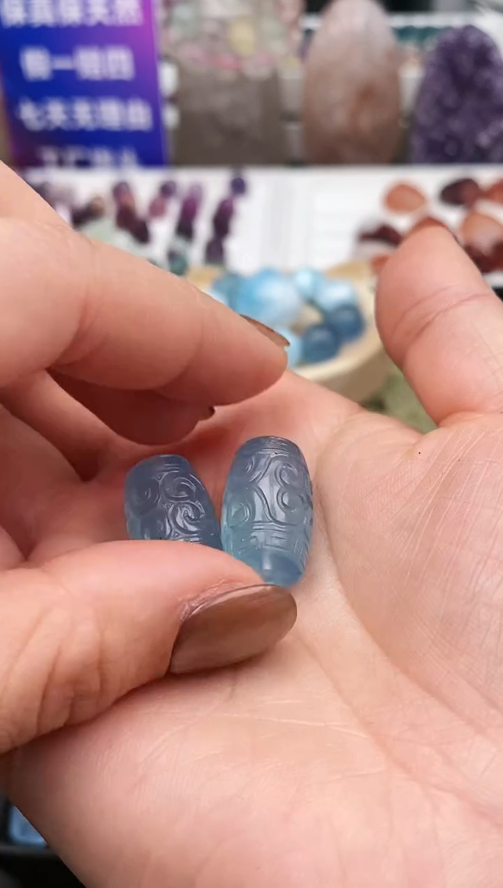 【闪购商品】海蓝宝石裸石未镶嵌11a多样性发其一/1.16/1个