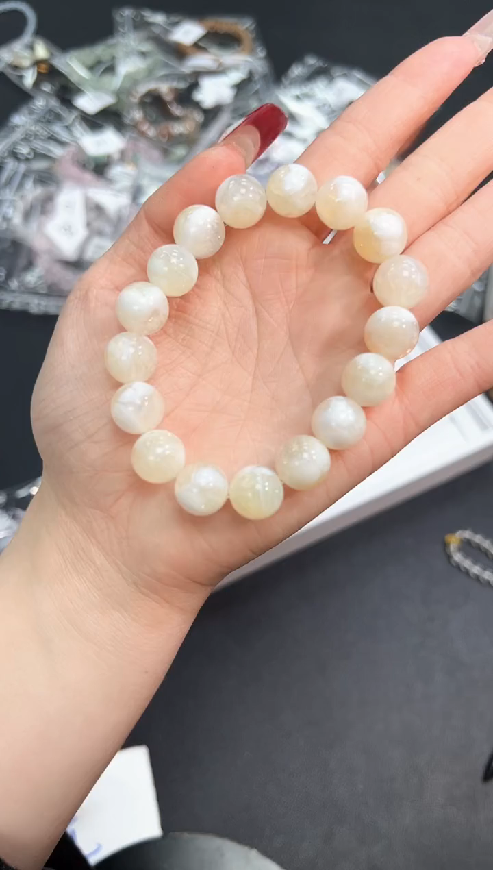 【闪购商品】水晶手串未镶嵌86j多样性发其一/1条默认微瑕