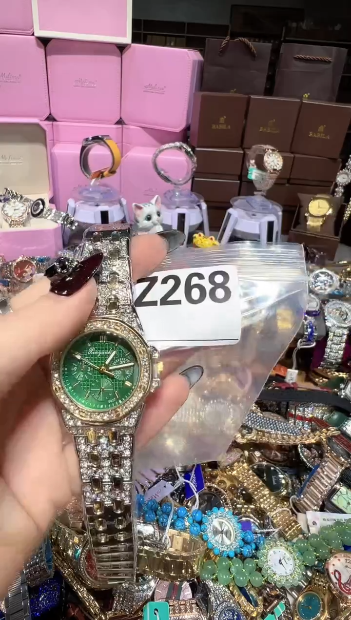 石英机芯不锈钢不锈钢直播定闪专用