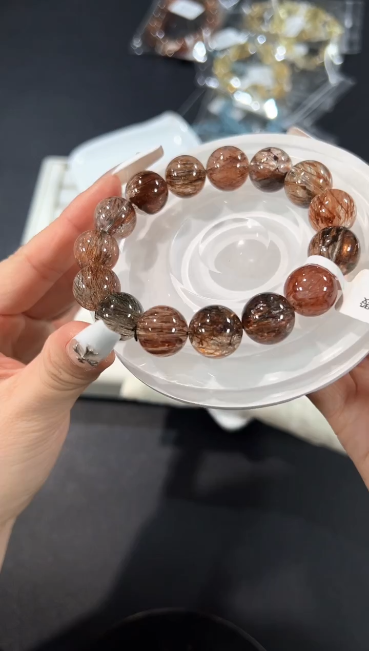 未镶嵌手串水晶94e多样性发其一【1条】默认微瑕14mm