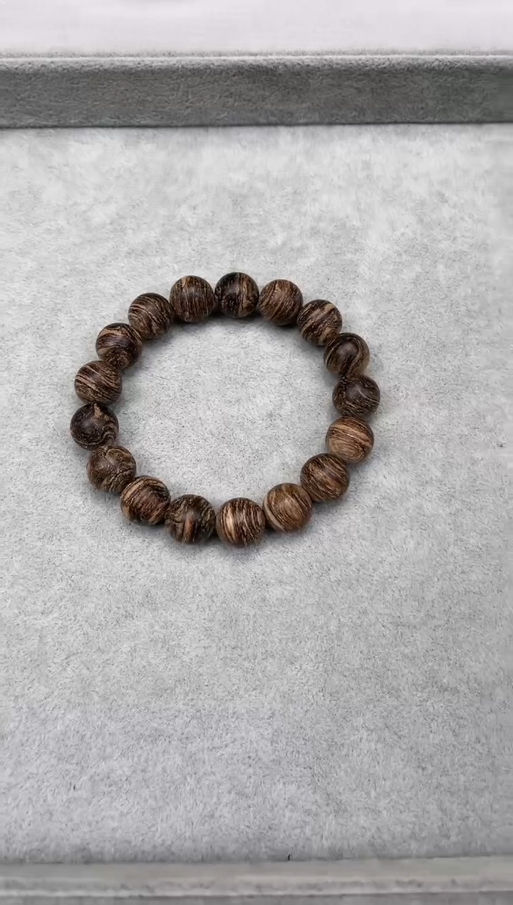 【闪购商品】沉香手串1.3莱特岛单圈18克