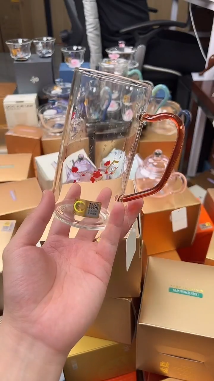 @@禾器晶彩清予杯琥珀-满江红