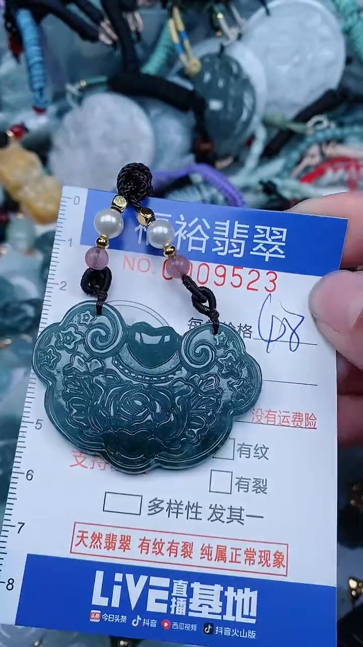 【闪购商品】翡翠颈饰未镶嵌...0009523