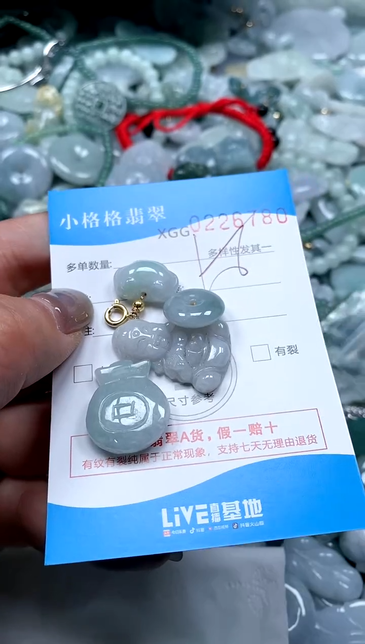 翡翠未镶嵌颈饰闪购商品0226780